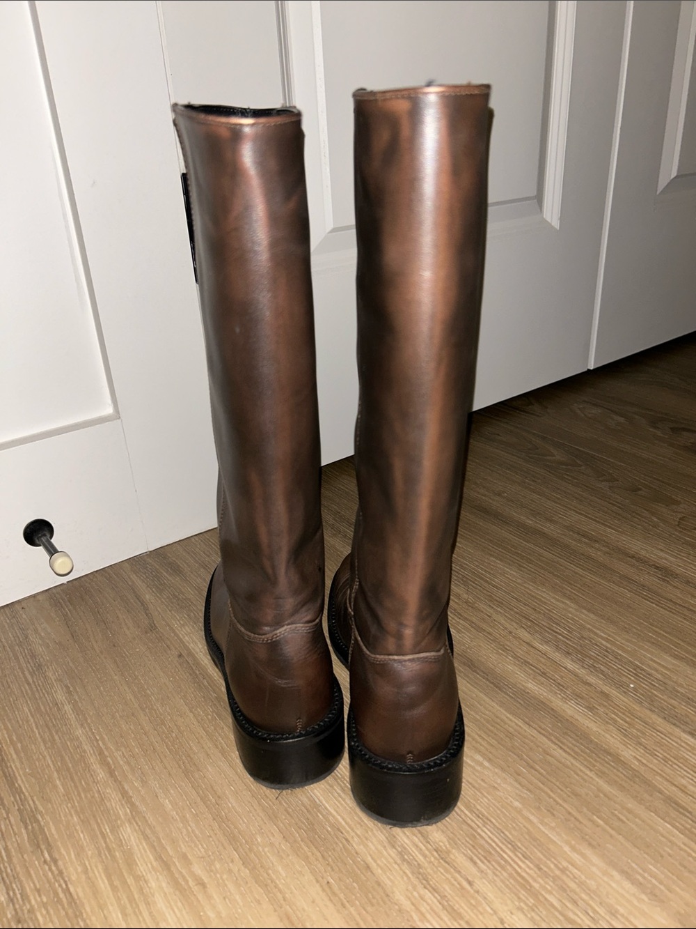 Steve Madden Riggs Boots Dark Brown - Picture 3 of 5
